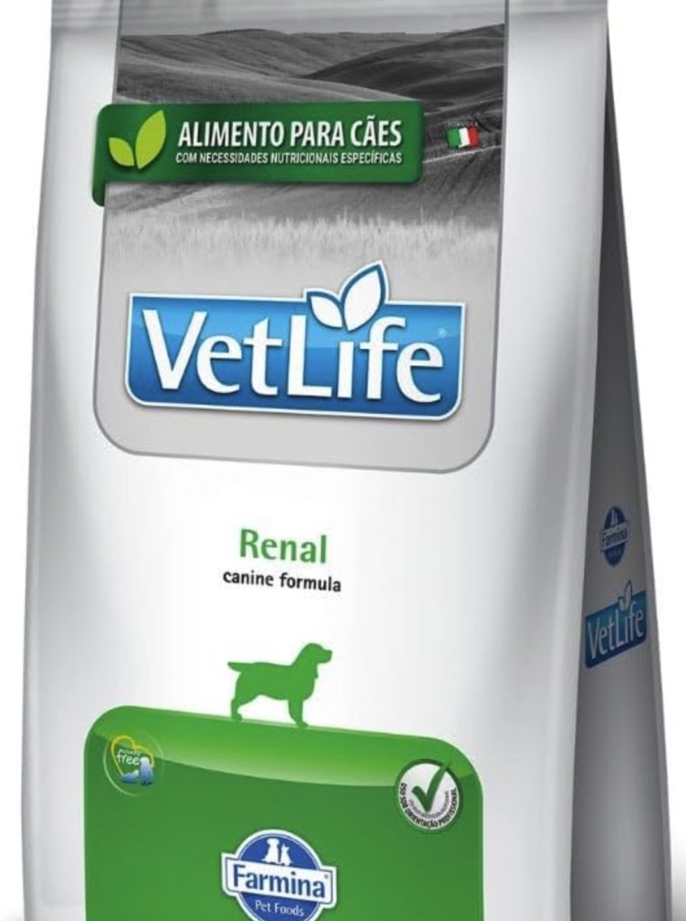 Ração Farmina Vet Life Natural Renal para Cães Adultos com Insuficiência Renal - 2kg
